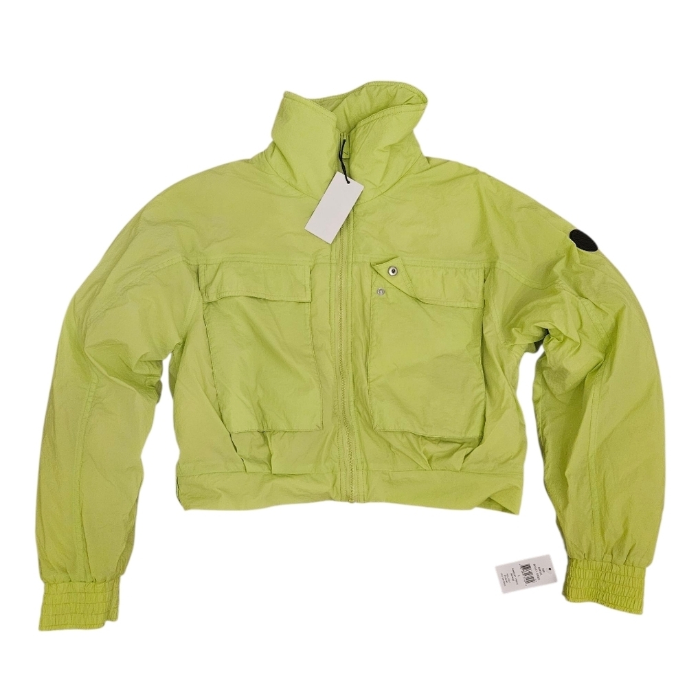 Noize Birdie Sharp Green Zip Puff Jacket Only NEW